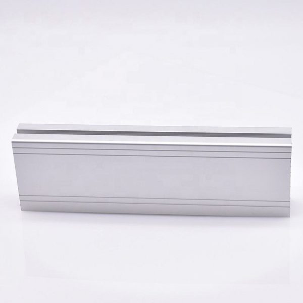 anodized silver aluminum profile