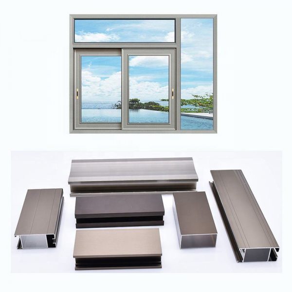 powder coating aluminum profile